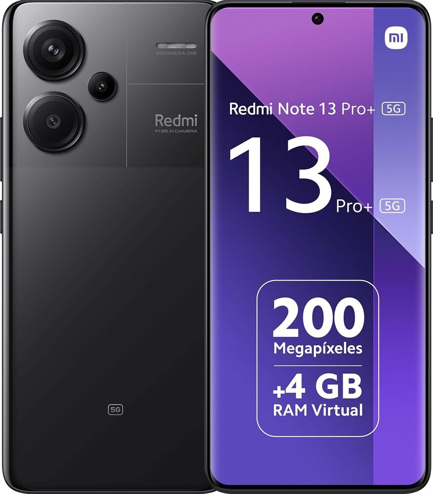 【Pre-Owned】Xiaomi Redmi Note 13 Pro+ Plus 5G 512GB 12GB Dual SIM Unlocked GSM Global Model
