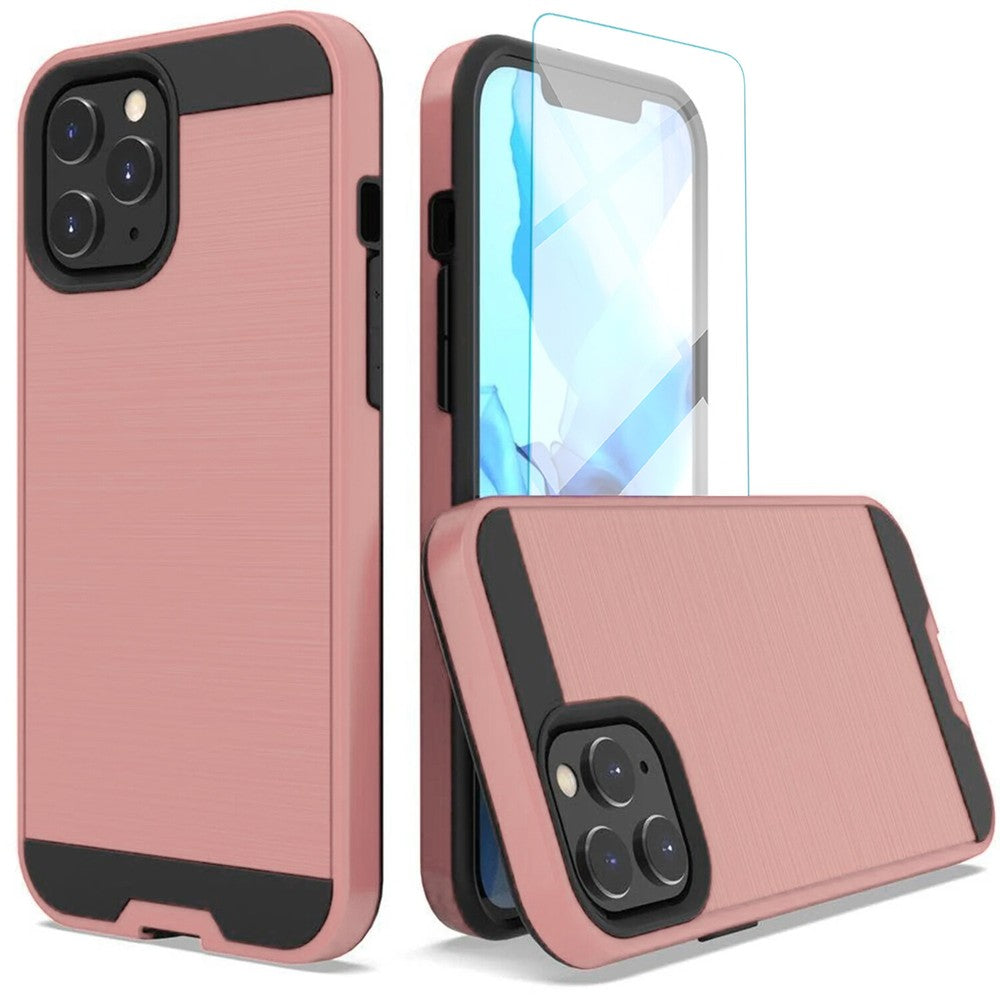 For iPhone 11 Pro Max/11/11 Pro Case Phone Cover Shockproof + Screen Protector
