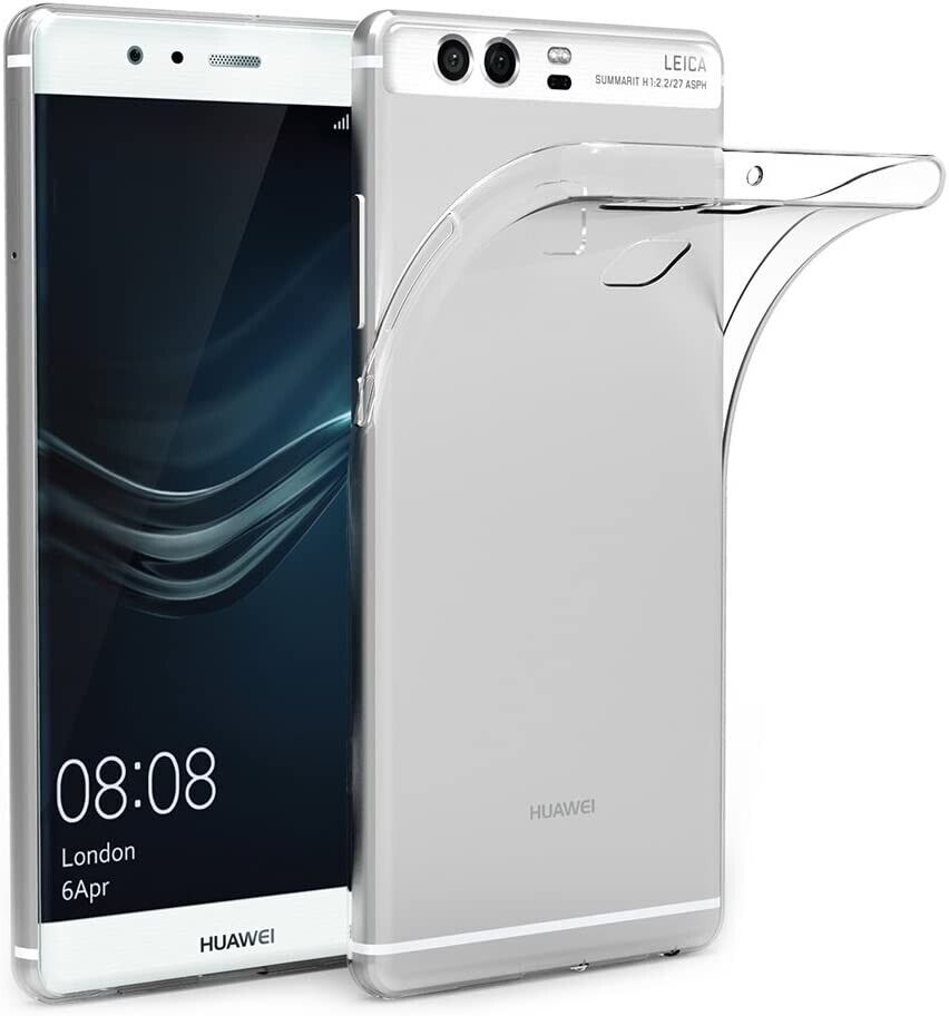 For HUAWEI P9 SHOCKPROOF TPU CLEAR CASE SOFT SILICONE GEL BACK SLIM COVER P 9