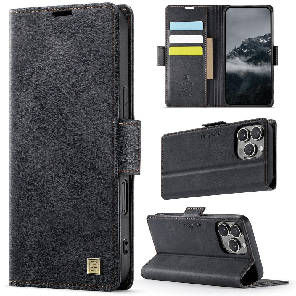 Leather Wallet Cell Phone Case For iPhone 16 15 Pro Max 14 Plus 13 12 Cover