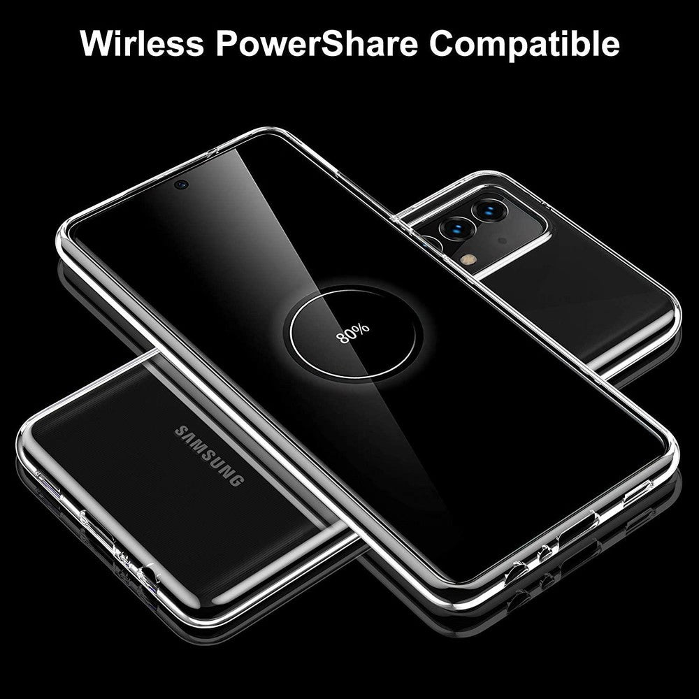 For Samsung Galaxy A13 4G Case, Slim Clear Shockproof Armor TPU Gel Phone Cover