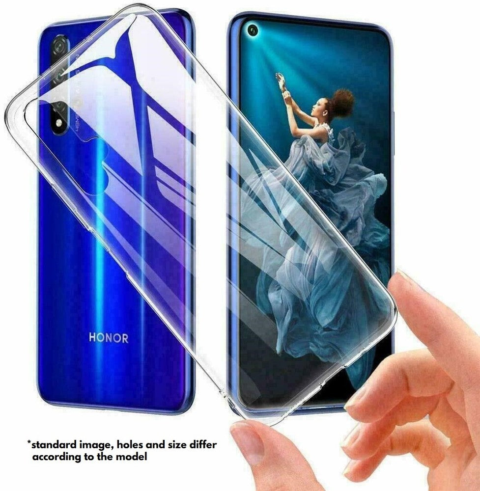 For HUAWEI P9 SHOCKPROOF TPU CLEAR CASE SOFT SILICONE GEL BACK SLIM COVER P 9