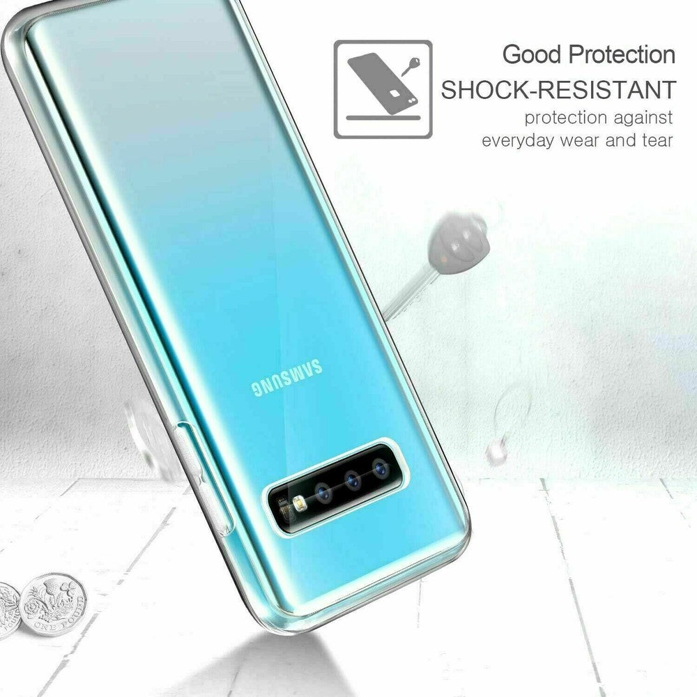 For OPPO A15 SHOCKPROOF TPU CLEAR CASE SOFT SILICONE GEL BACK SLIM COVER A 15