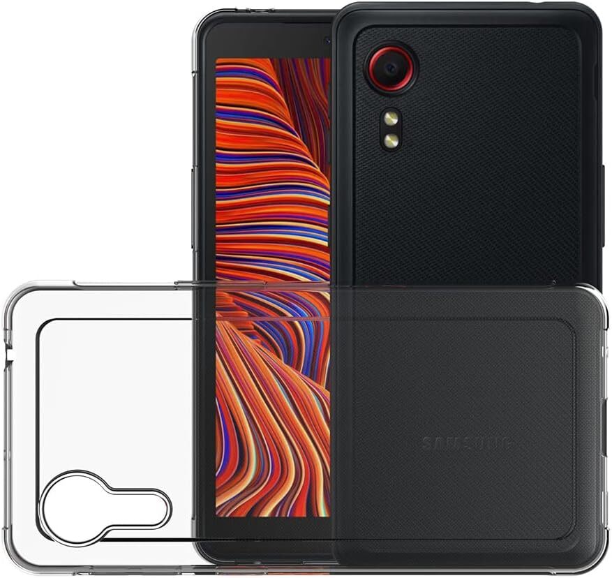 Case For Samsung Galaxy XCover 7, Slim Clear Silicone Shockproof Gel Phone Cover
