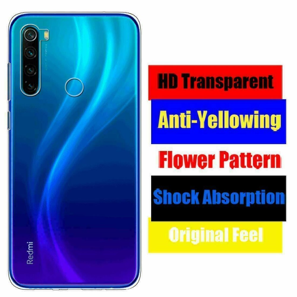 For OPPO A15 SHOCKPROOF TPU CLEAR CASE SOFT SILICONE GEL BACK SLIM COVER A 15