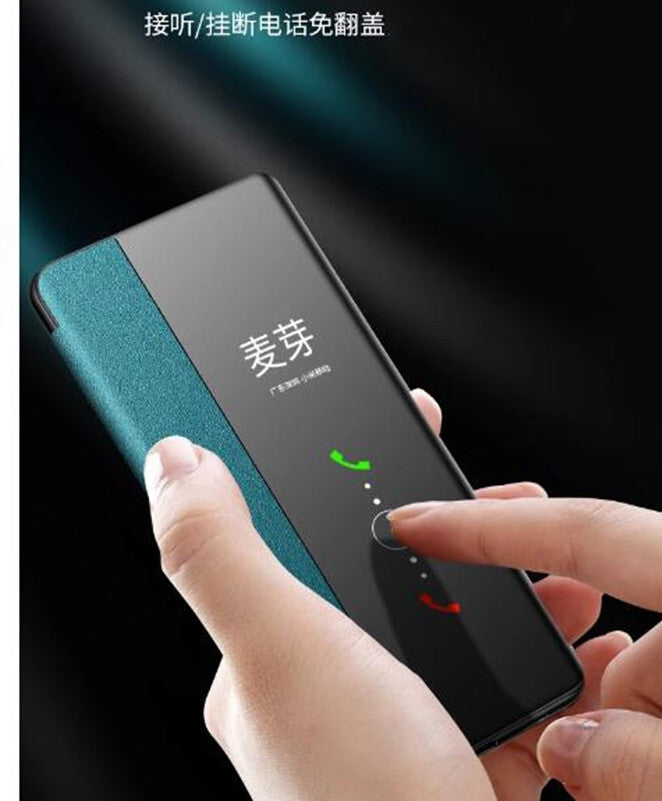 Smart View Protection Case Flip Cover for Huawei P40 Pro Mobile Phone