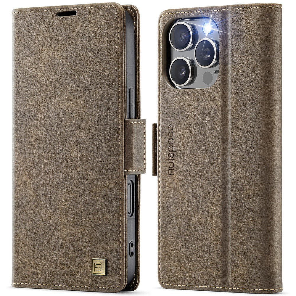 Leather Wallet Cell Phone Case For iPhone 16 15 Pro Max 14 Plus 13 12 Cover