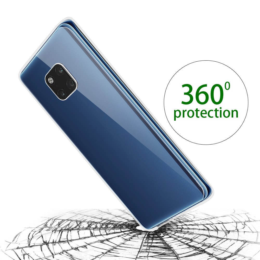 Case for Huawei Mate 20 Pro Full Body 360 Phone Cover Silicone Front