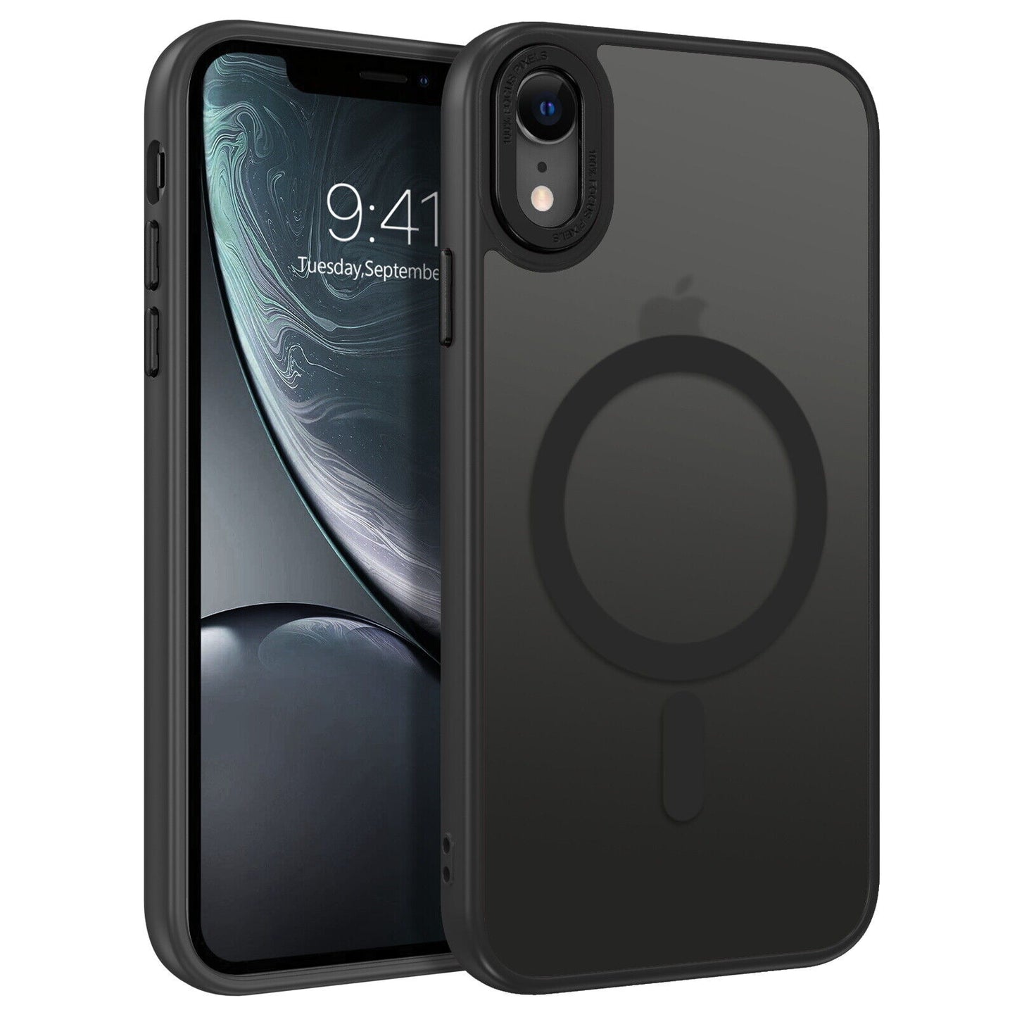 For iPhone XR 6.1" MagSafe Case Shockproof Matte Scratch Magnetic Cover