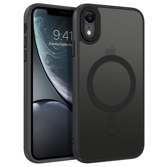 For iPhone XR 6.1" MagSafe Case Shockproof Matte Scratch Magnetic Cover