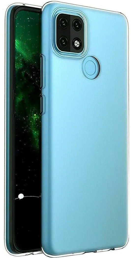 For OPPO A15 SHOCKPROOF TPU CLEAR CASE SOFT SILICONE GEL BACK SLIM COVER A 15