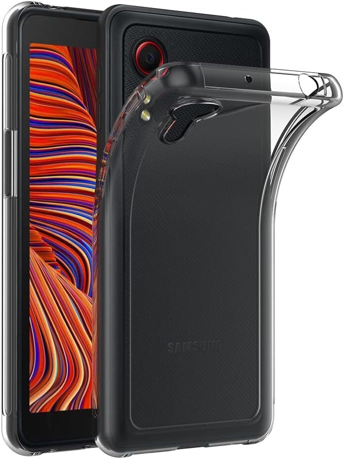 Case For Samsung Galaxy XCover 7, Slim Clear Silicone Shockproof Gel Phone Cover
