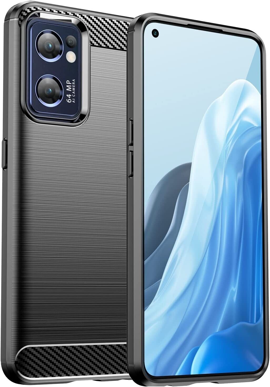 For OPPO FIND X5 LITE CARBON FIBRE CASE SHOCKPROOF SLIM HEAVY DUTY PHONE COVER