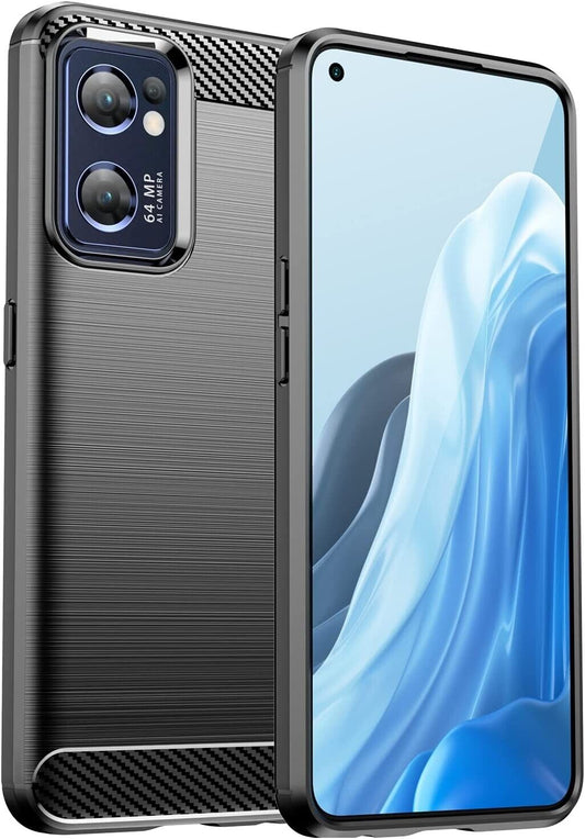 For OPPO FIND X5 LITE CARBON FIBRE CASE SHOCKPROOF SLIM HEAVY DUTY PHONE COVER