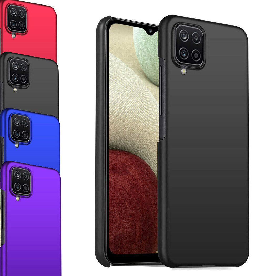 For Samsung Galaxy A12 Case - Ultra Slim Hard Case Armour Phone Matte Cover