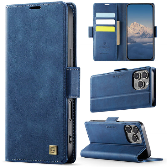 Leather Wallet Cell Phone Case For iPhone 16 15 Pro Max 14 Plus 13 12 Cover
