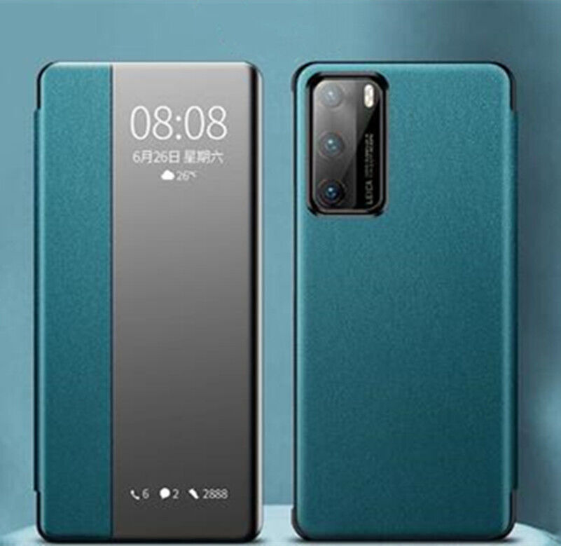 Smart View Protection Case Flip Cover for Huawei P40 Pro Mobile Phone