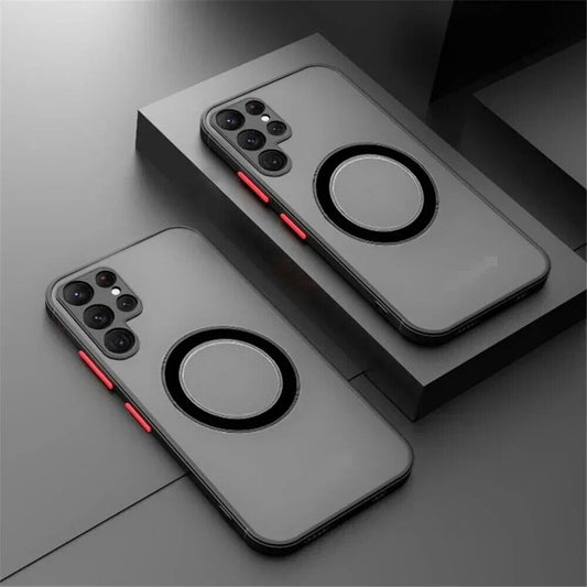 Phone Case For Samsung Galaxy S25 Ultra Plus Magnetic Shockproof Cover