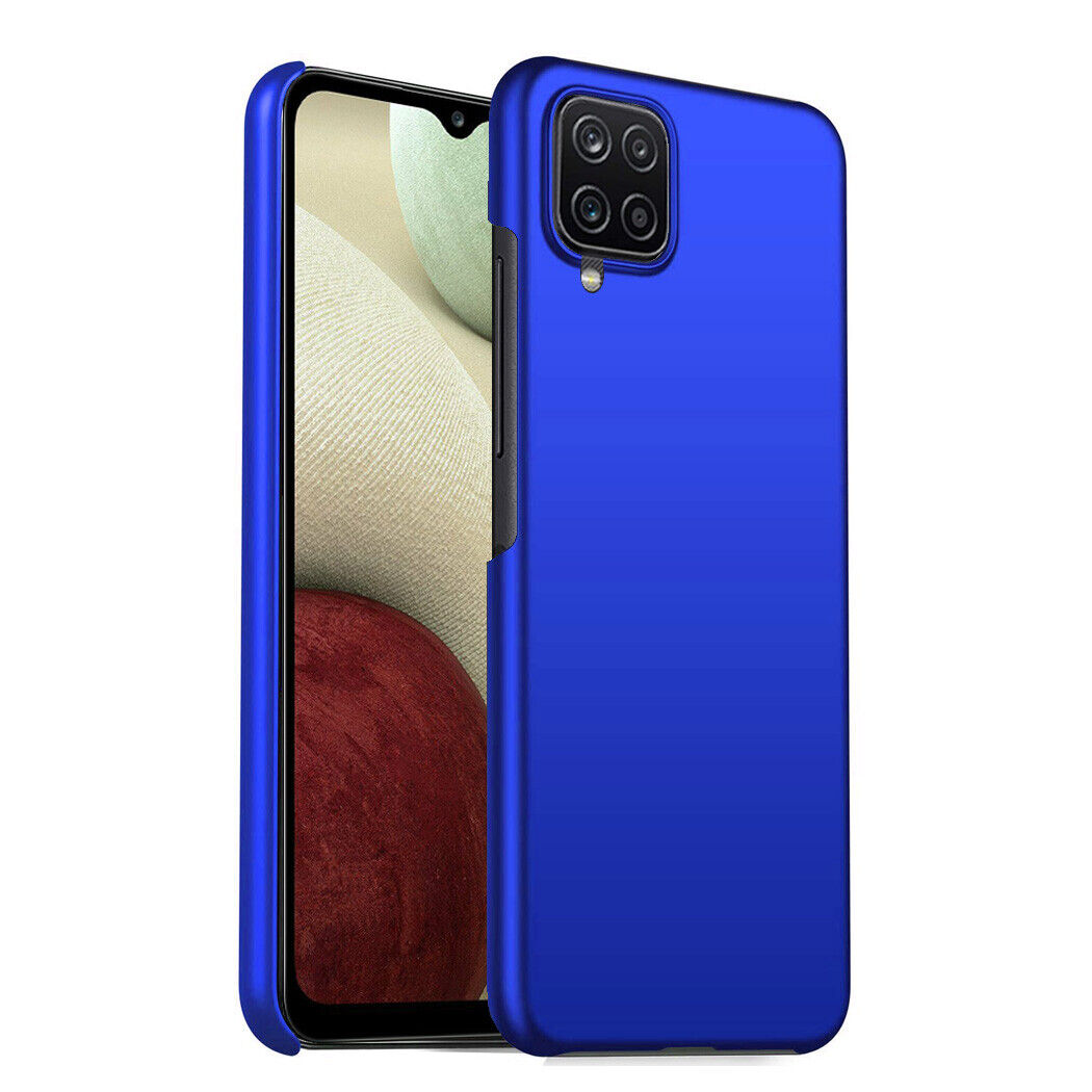For Samsung Galaxy A12 Case - Ultra Slim Hard Case Armour Phone Matte Cover