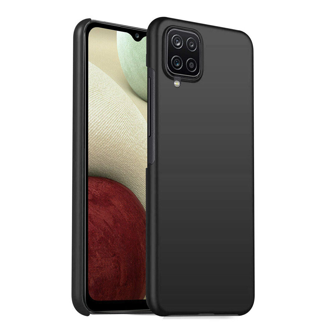 For Samsung Galaxy A12 Case - Ultra Slim Hard Case Armour Phone Matte Cover